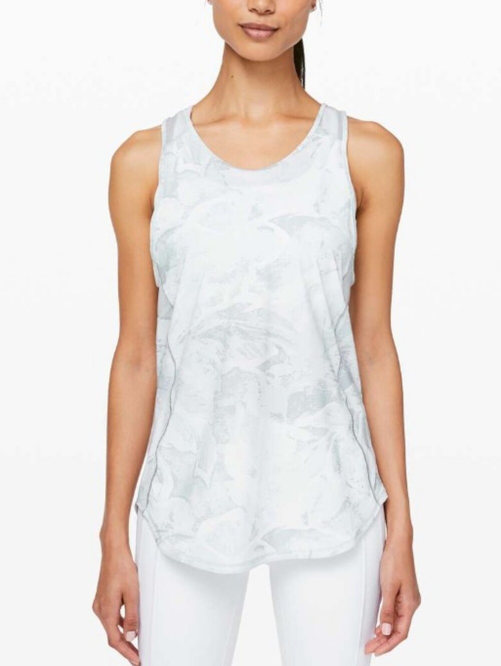 Lululemon Sculpt Tank II Tropical Shadow Starlight Multi Size M/12  18" P2P